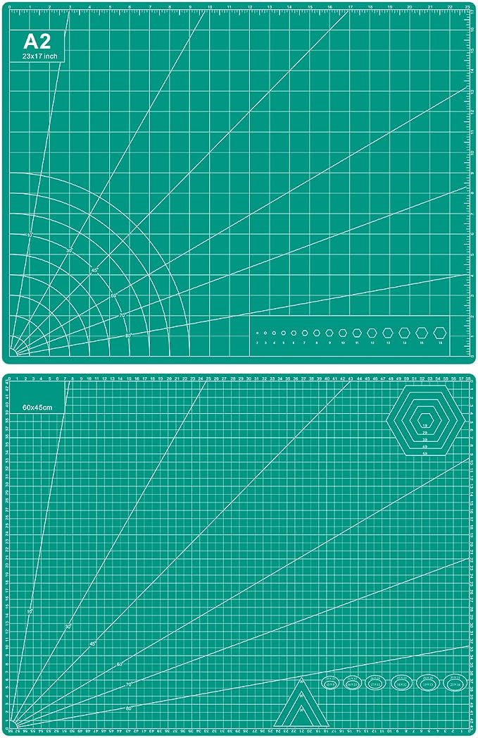 Self Healing Cutting Mat, Double-Sided Rotary Cutting Mat by Unknown