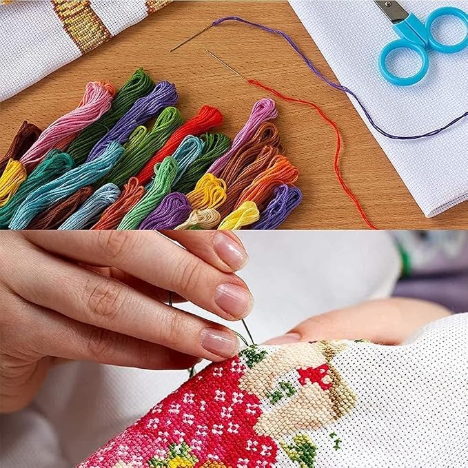 Book Store Cross Stitch Kits, Embroidery Starter Kit - Image 7