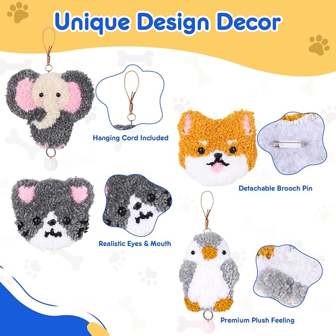 Punch Needle Kit for Beginner, Embroidery Kit - Image 5