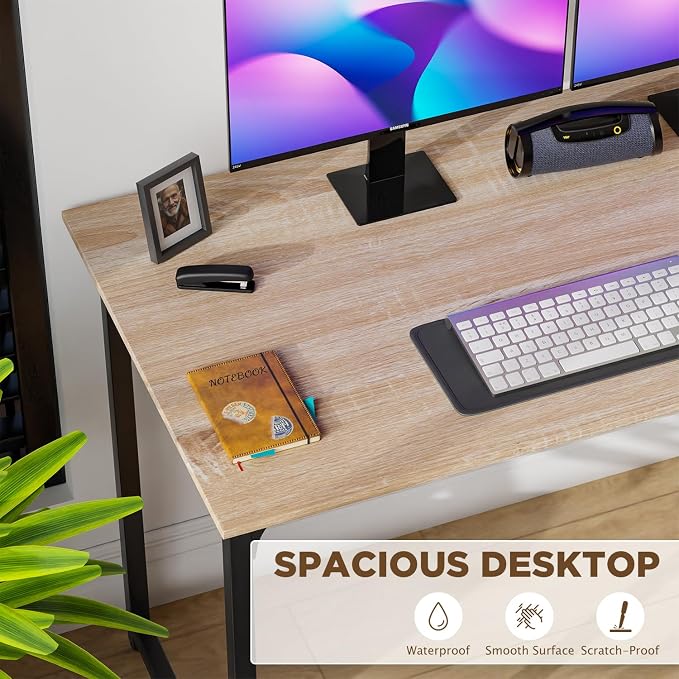 PayLessHere | 47 Inch Computer Desk | Nature | Office Desk - Image 5