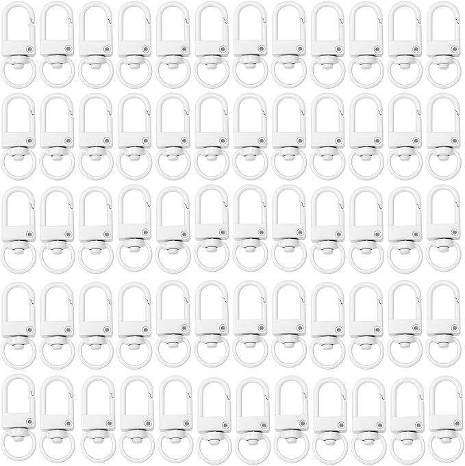 Keychain Clasp Keychain Clip Accessories Bulk 60pcs Colorful Lobster Claw Clasps by Cmidy