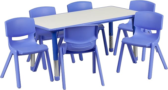 Flash Furniture Emmy Adjustable Classroom Activity Table by FlashFurniture