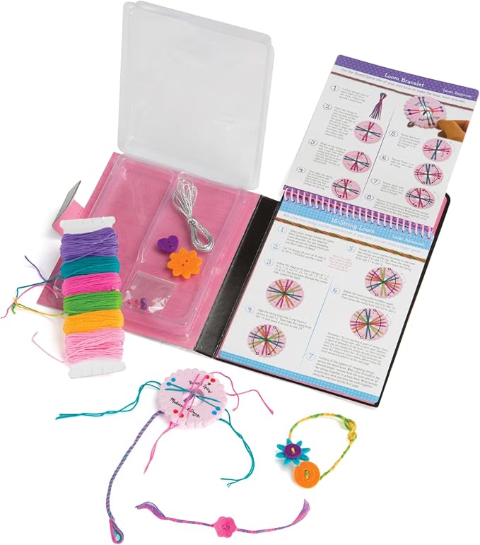 Melissa & Doug On The Go Friendship Bracelet Craft Set - Image 4