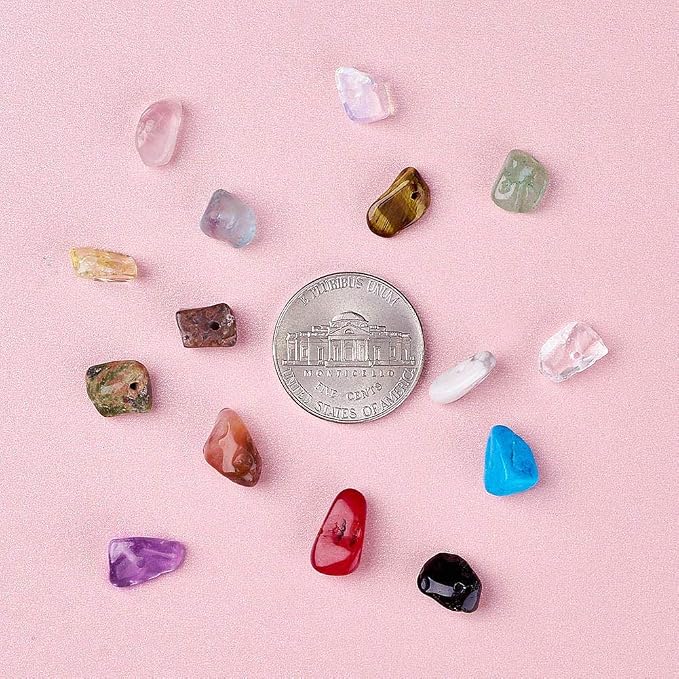 Gemstone Beads Natural Irregular Shaped Stone Chips Crystal Energy Healing Power - Image 7
