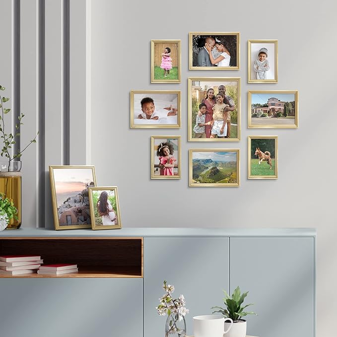 Icona Bay 4x6 Picture Frames, 6 Pack, Contemporary, Inspirations | These Icona - Image 6