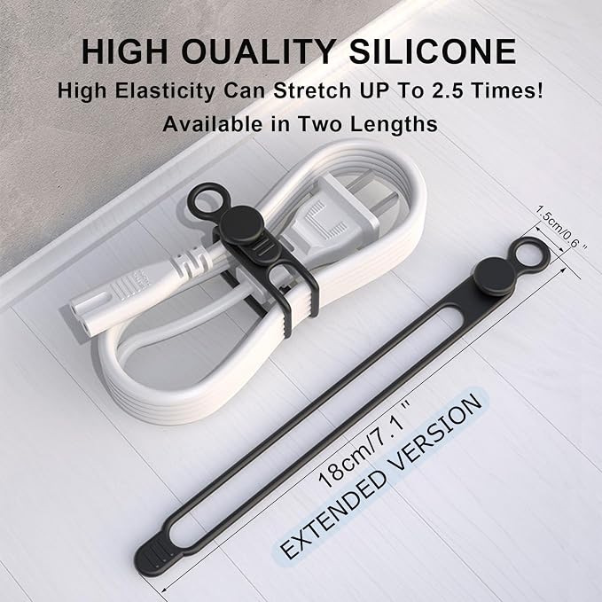 UMUST Silicone Cable Straps - Image 2
