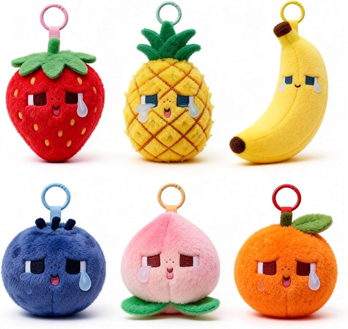 Round Carabiner Clip Bulk 20pcs 1.3 Inch Colorful Circle Carabiner Key Ring - Image 3