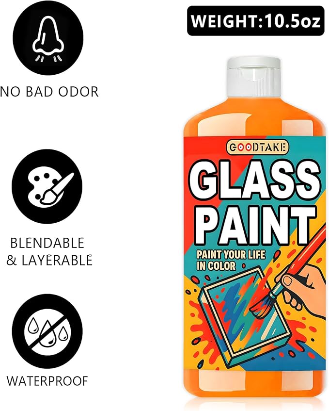 GOODTAKE Black Glass Paint - Image 3