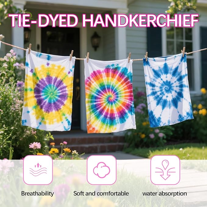 50 PCS 100% Cotton White Bandana bulk - Image 3