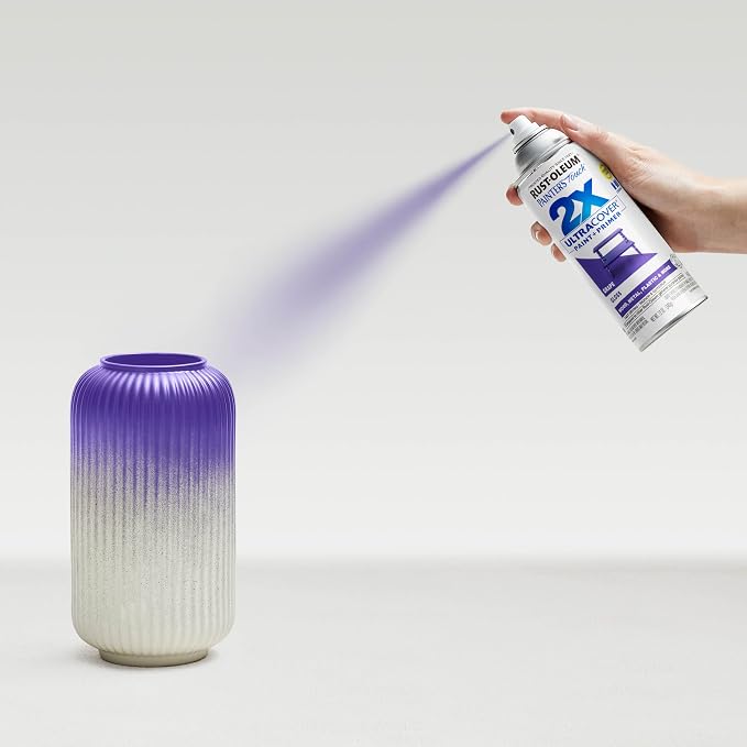 Rust-Oleum 334033 Painter's Touch 2X Ultra Cover Spray Paint, 12 oz, Gloss Grape - Image 6