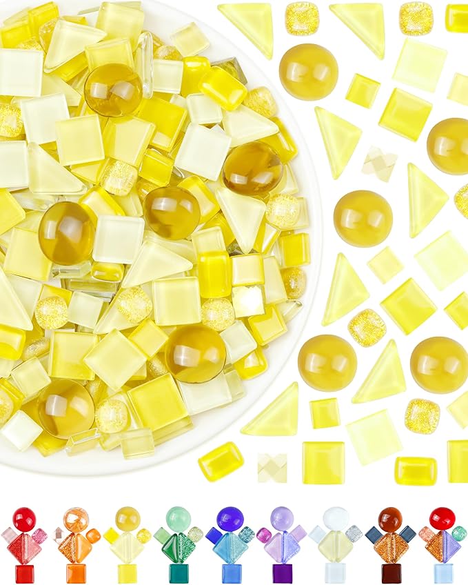 FIVEIZERO 420g Mosaic Tiles for Crafts by FIVEIZERO