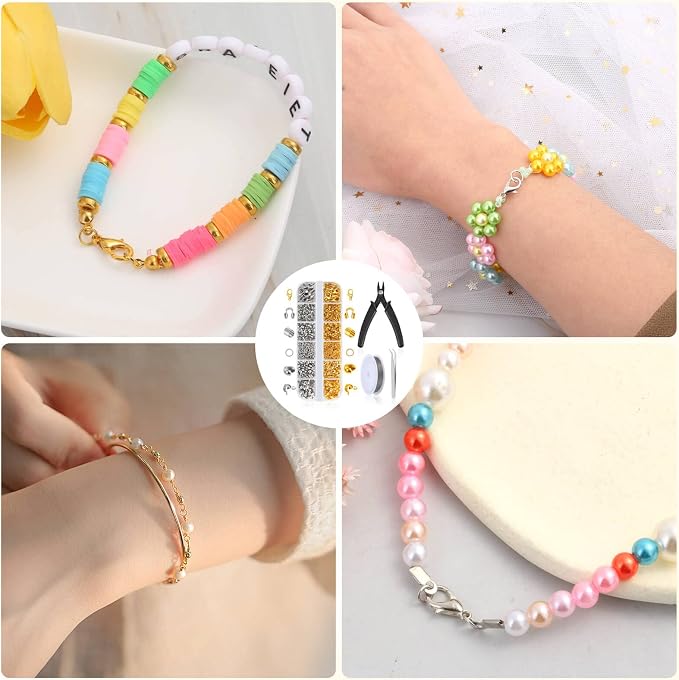 Acejoz 1200 Pcs Crimp Beads Supplies - Image 6