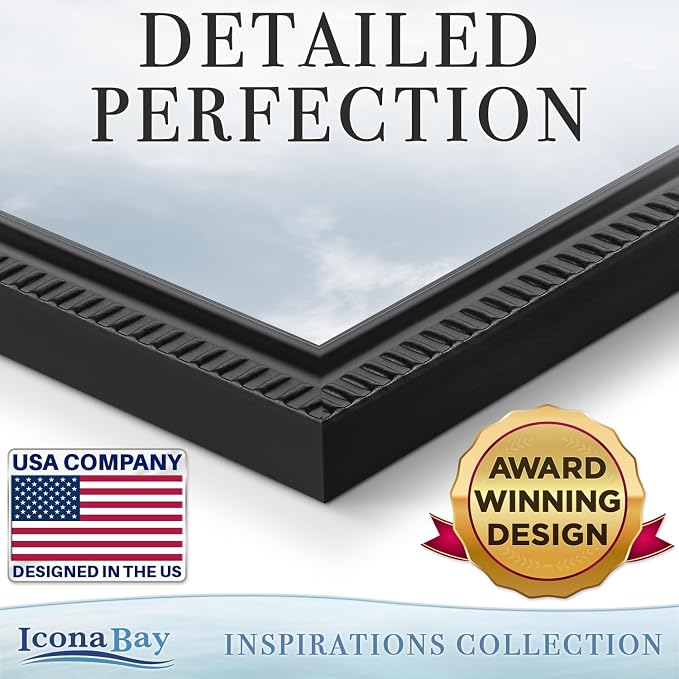 4x4 Picture Frames with 3x3 Mat, 6 Pack, Contemporary, Inspirations | These - Image 7