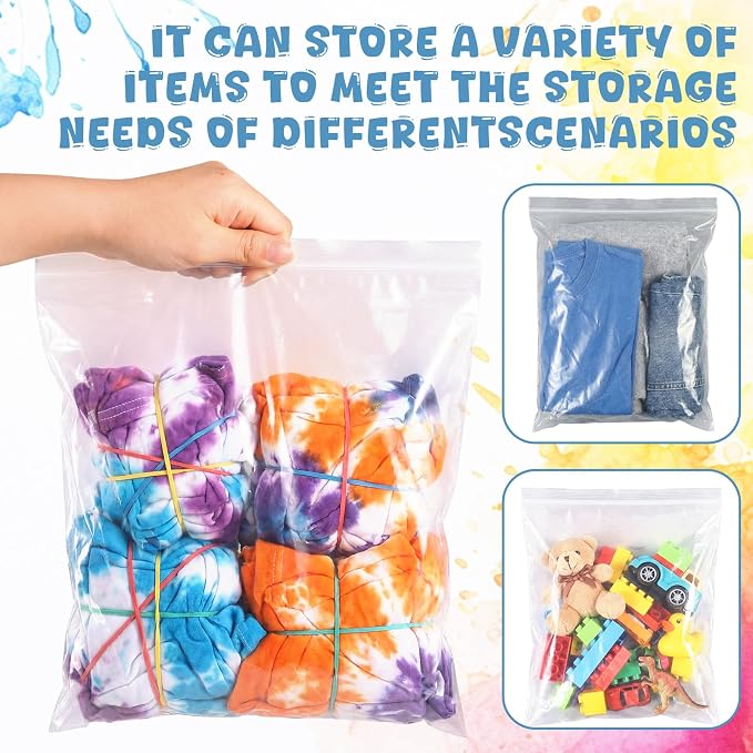 1000 Pcs Rubber Bands Kit for Tie Dye Projects Craft Project Colorful Elastic - Image 3