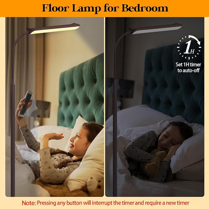 Aisutha LED Floor Lamp, 18W Super Bright Floor Lamp - Image 7