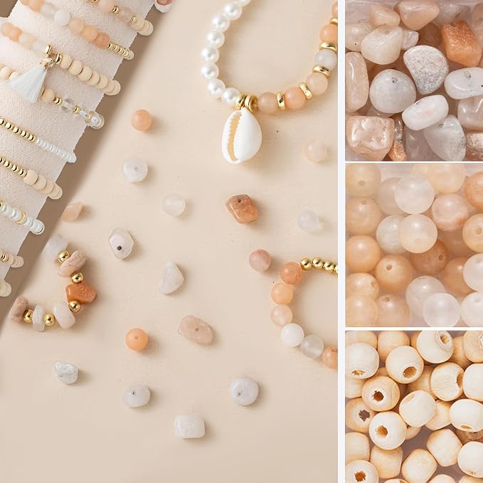 Xylise Jewelry Making Supplies Kit Natural Stone Beads - Image 4