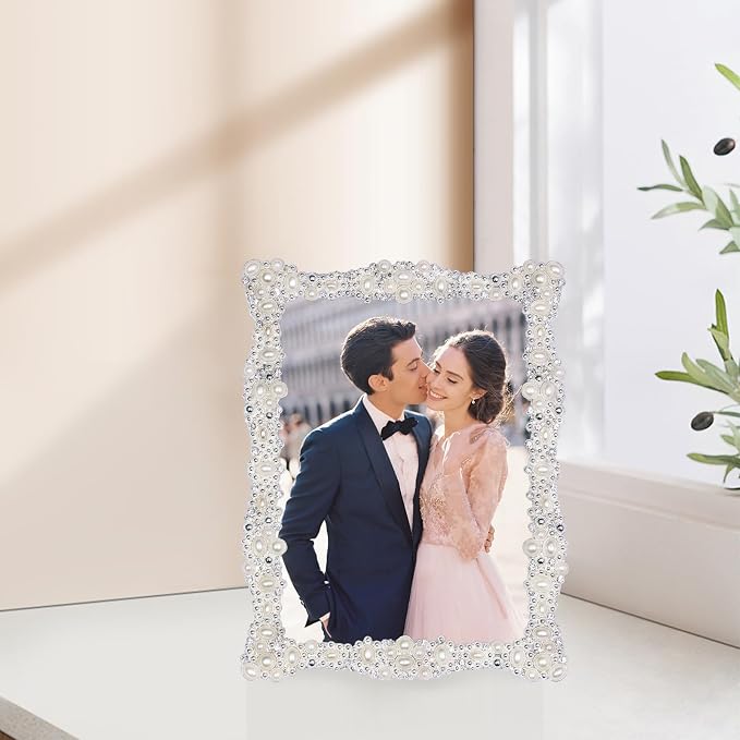 DIKAR 5x7 Picture Frame, Wedding Picture Frame - Image 2