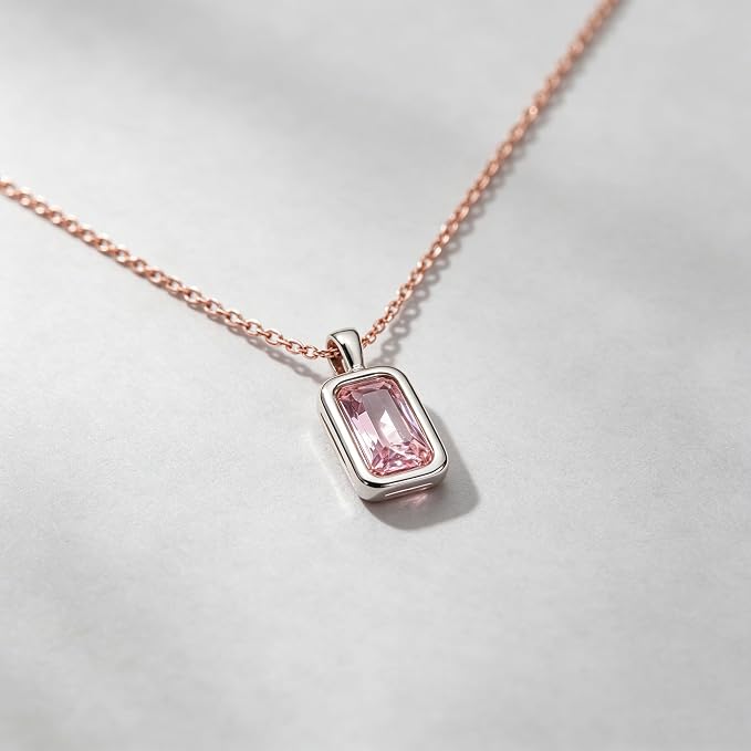 Pink Gemstone Color Cubic Zirconia Loose Beads Unset - Image 6