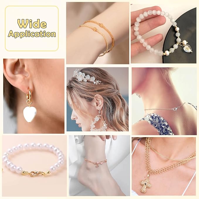 Acejoz 1200 Pcs Crimp Beads Supplies - Image 7