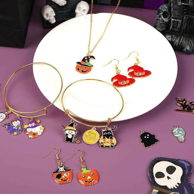 MARFOREVER 120 PCS Halloween Charms - Image 6