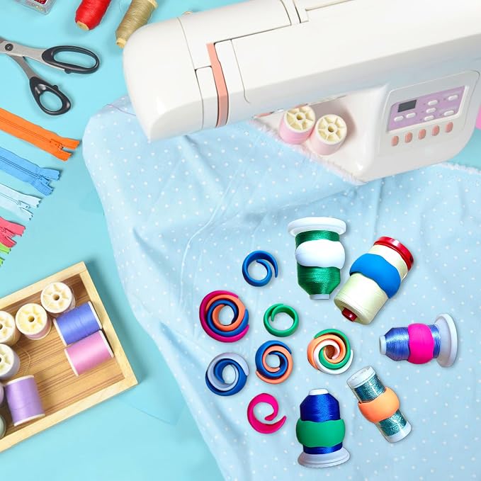 Simthread 20pcs Upgraded Thread Holder/Spool Huggers Compatible - Image 3