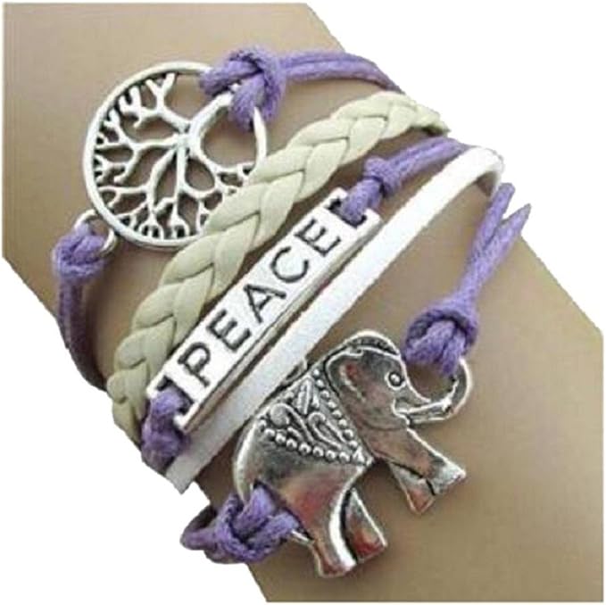 YYaaloa Pack of 50 Tibetan Tree of Life Charms; Silver, Mixed Smooth Metal - Image 9