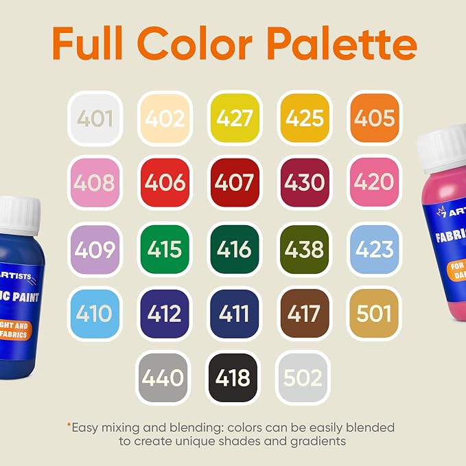 Pink Fabric Paint 8 fl. oz – Permanent Fabric Paint Pink - Image 5