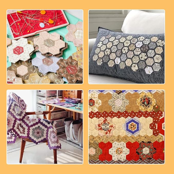 Veroave Quilting Templates, Hexagon Paper Piecing - Image 7