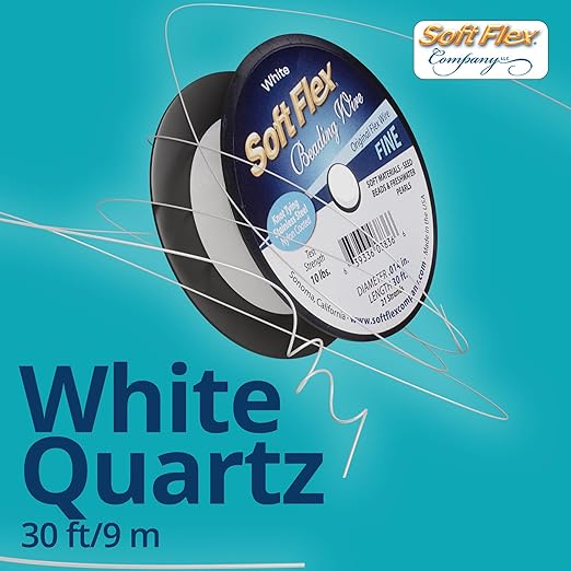 Soft Flex 21 Strand Beading Wire - Fine 0.14 Diameter - 30 Feet Design Wire