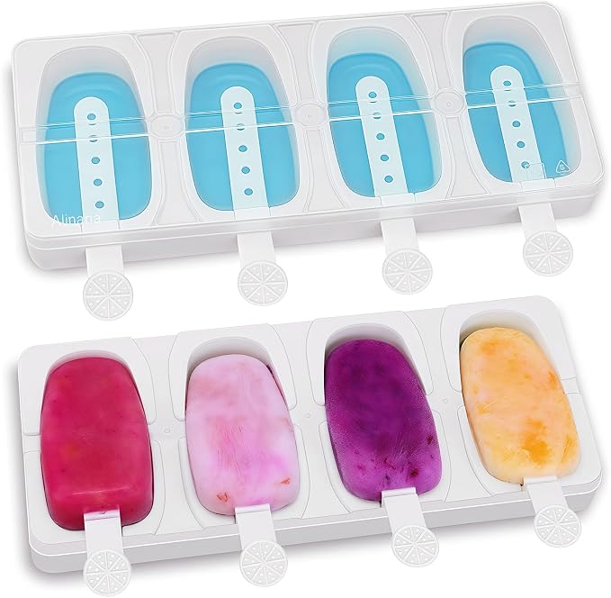 Stackable Popsicles Molds, BPA-Free Popsicle Molds by Alinana