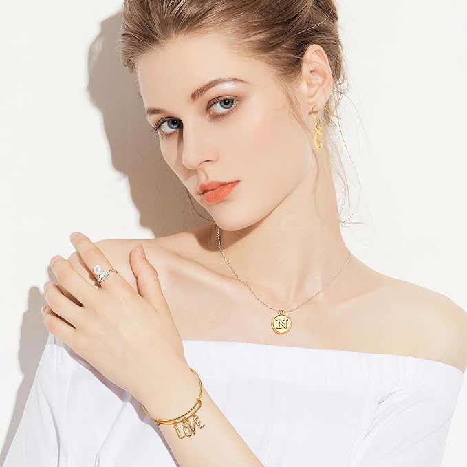 SANNIX Letter Charms, KC Gold - Image 6