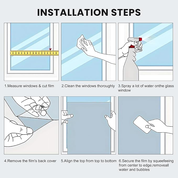 Window Privacy Film Static Cling - Image 7