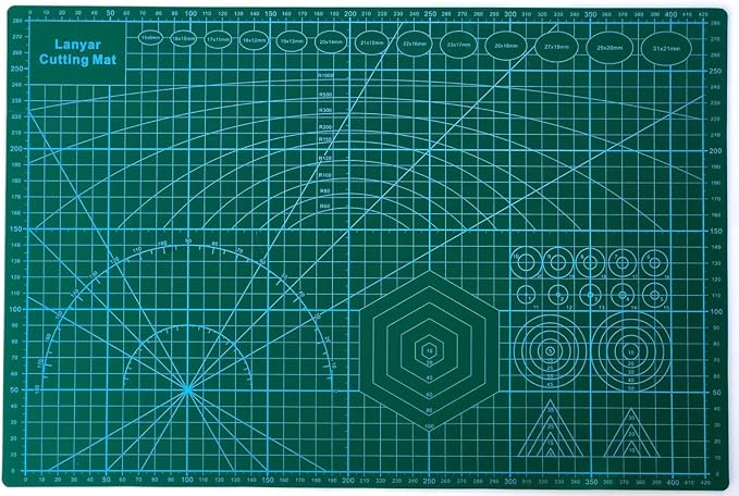 Gundam Model Builder's Cutting Mat 12"x18" by Lanyar