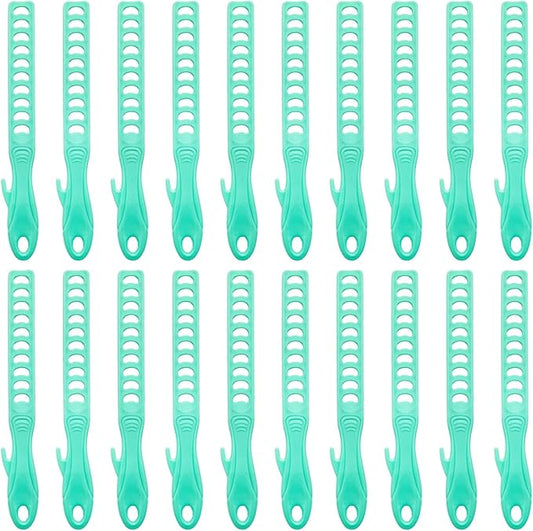 20 Pack Paint Stir Sticks, Plastic Reusable 10” Paint Stirring Rod for Art Project, Green Mixing Tool Painting Primer Epoxy Resin Chemical Liquid Glue DIY