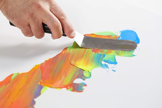 Liquitex Professional Freestyle Large Painting Knife, No. 6 - Image 9