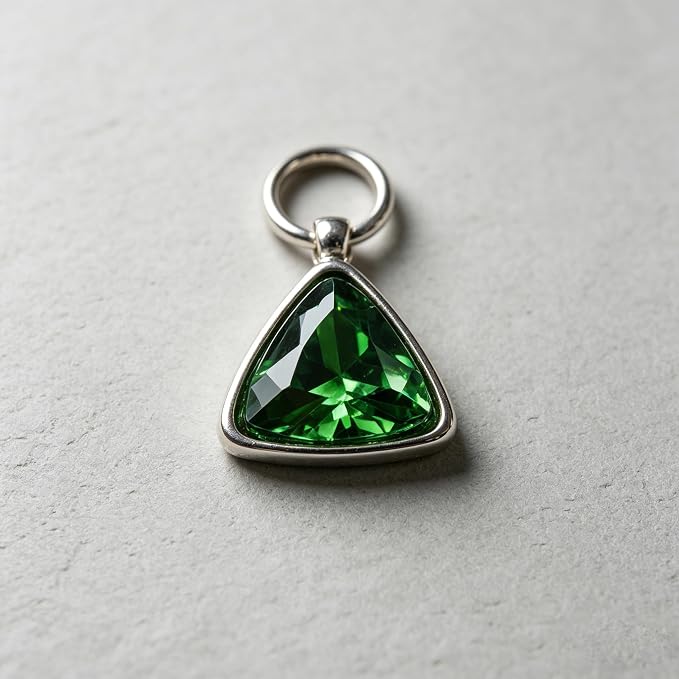 Emerald Green Color Cubic Zirconia Loose Beads Unset - Image 5
