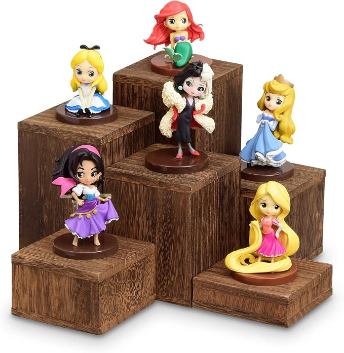 MOOCA Wooden 6 Pcs Square Risers by Mooca