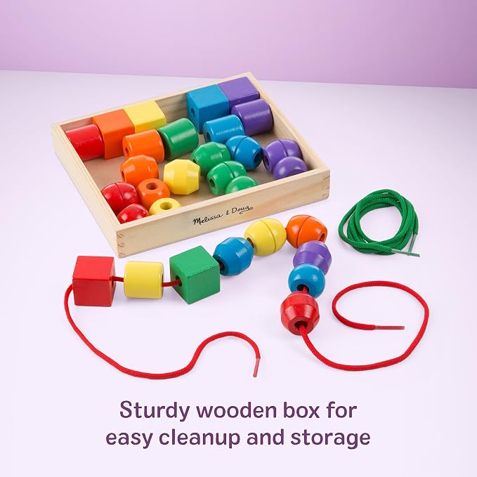 Melissa & Doug Primary Lacing Beads - Image 7