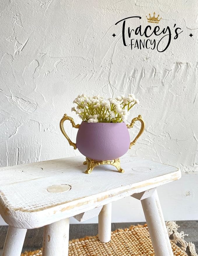 Dixie Belle Paint Company Chalk Finish Furniture Paint - Secret Path (8oz) - Matte Dusty Lilac Chic Chalk Mineral DIY Furniture Paint