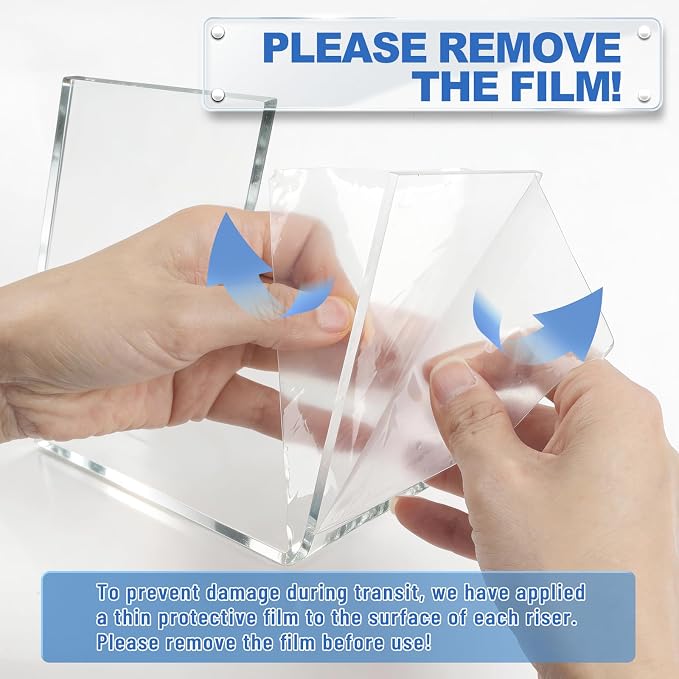 Aheroi Acrylic Risers Display Stands, Acrylic Stands - Image 6