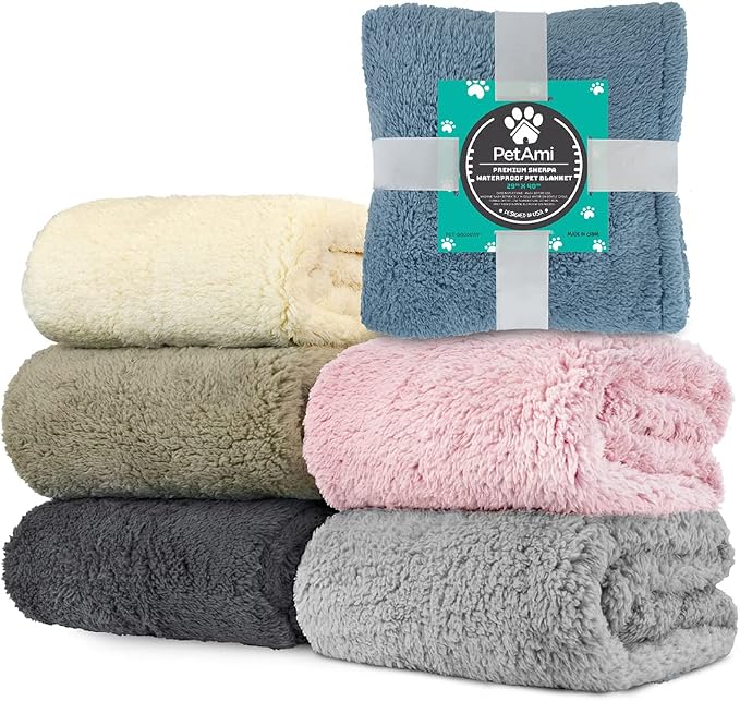 PetAmi Fluffy Waterproof Dog Blanket - Image 9