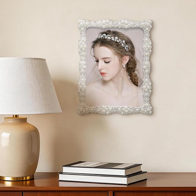 DIKAR 6x8 Picture Frame with Pearl - Image 2