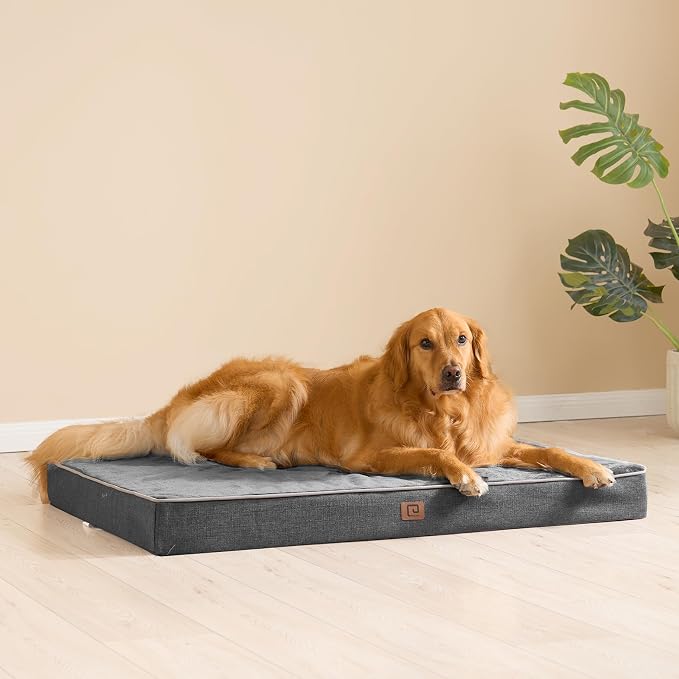 EHEYCIGA Waterproof Dog Bed Orthopedic 36"x27", Memory Foam Pet Bed - Image 9