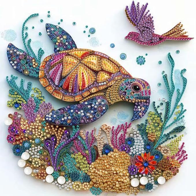 ZQEATRY Sea Turtle Diamond Painting Kits by ZQEATRY