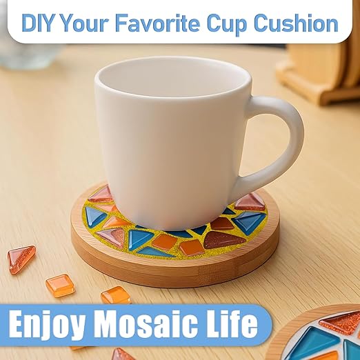 Mosaic Crystal Grout, Mosaics Tile Tools, Mosaic Tile Accessories – Essential for Handmade Grouting and Perfect for DIY Craft Projects (Yellow, 8.8oz)