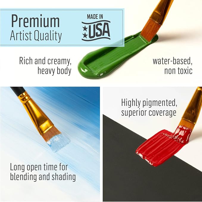 FolkArt Matte Acrylic Paint in Assorted Colors, 16 oz, Linen 16 Fl Oz - Image 6