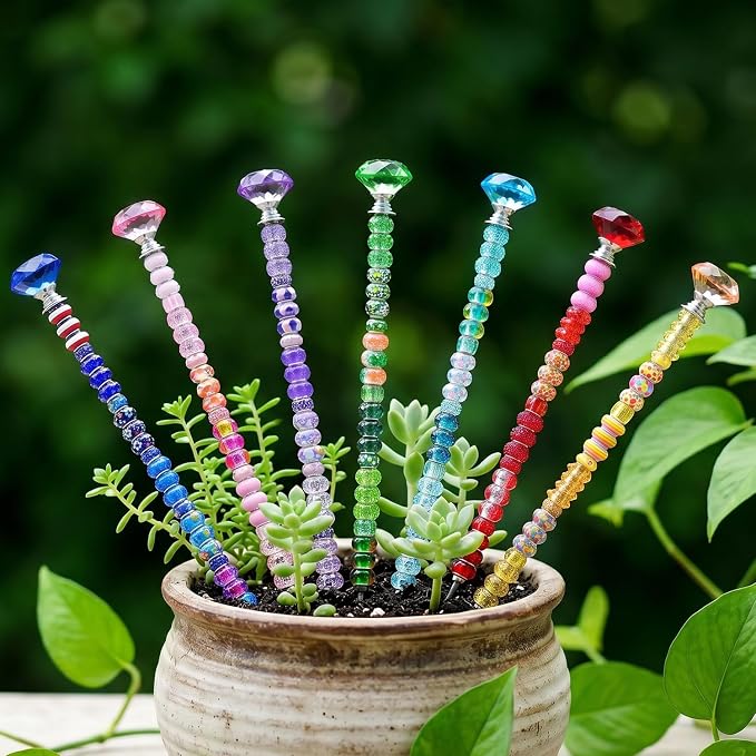 Aipridy European Large Hole Beads, Colorful Glass Charm Beads Set - Image 4