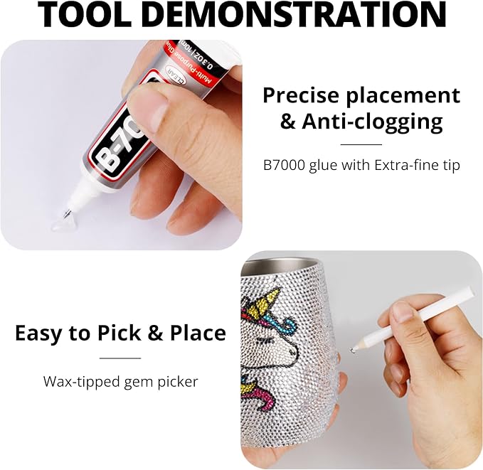 31000Pcs Tan Rhinestones Bedazzling, Flat Back Resin Diamond Jewel Crystal - Image 4