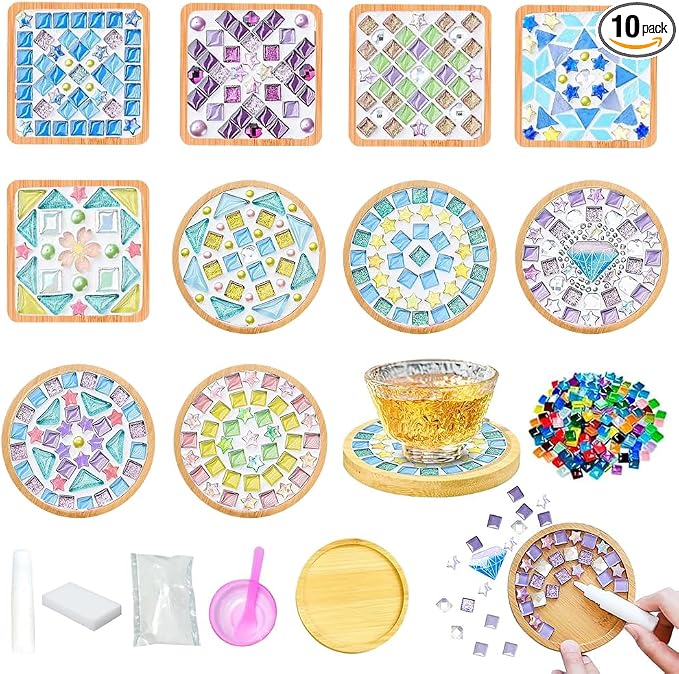 Airsnigi 10 Set DIY Mosaic Tiles by Airsnigi