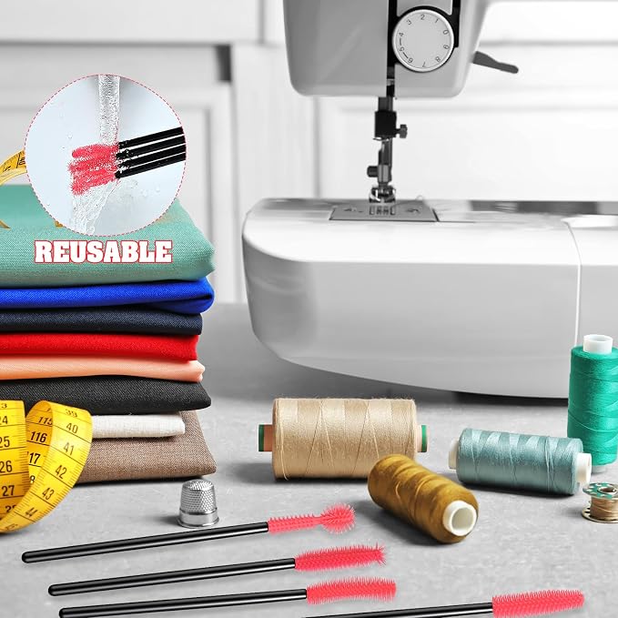 20 Pcs Nook and Cranny Sewing Machine Cleaning Brushes - Image 6